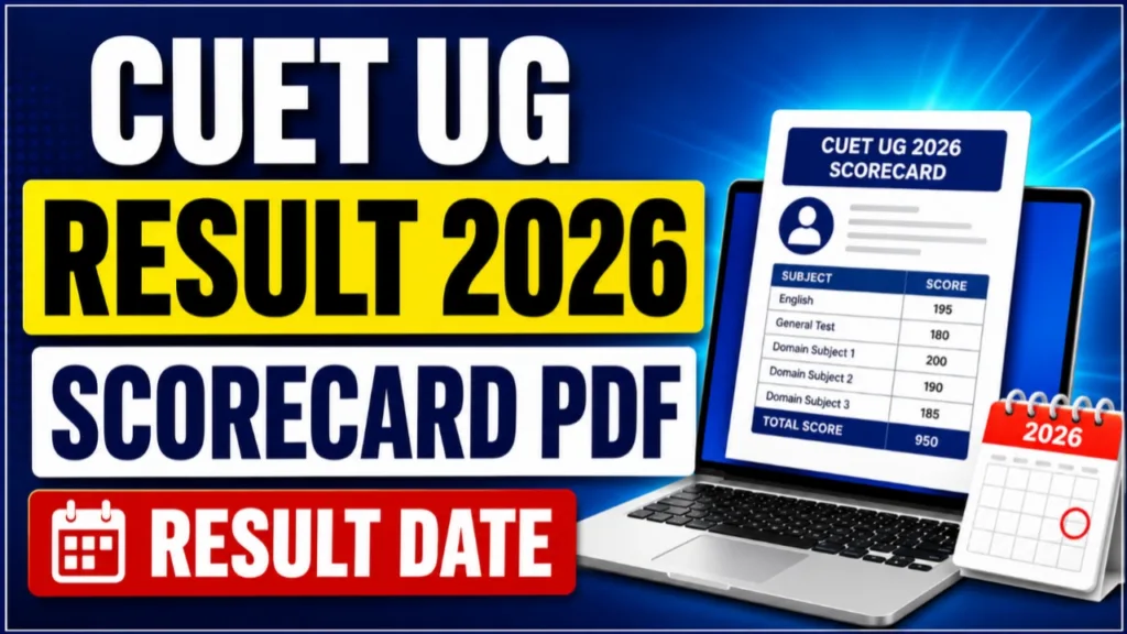 CUET UG result 2026
